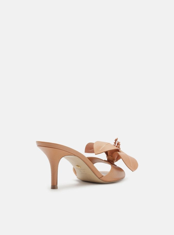 Fiori  Leather Stiletto Sandal Flexible Outsole