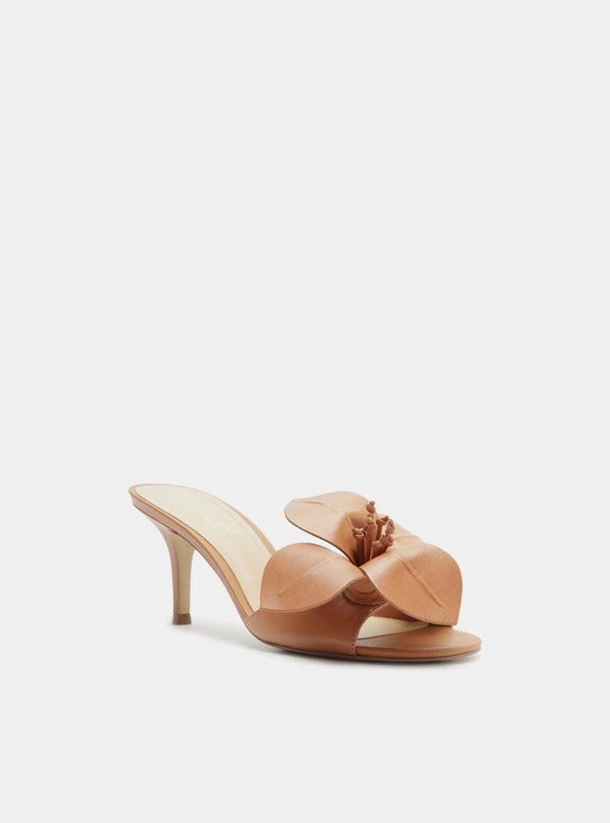 Fiori  Leather Stiletto Sandal Effortless Comfort