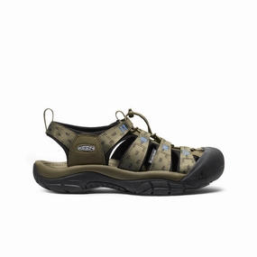 Casual Comfort High-Quality Material Men's Newport Retro Sandal x tudes Studio  |  Etudes Olive