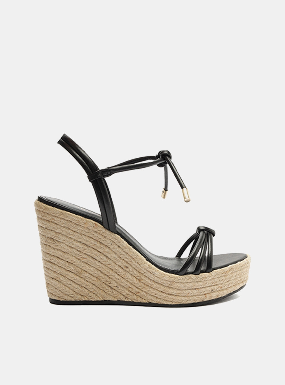 Camila Leather Platform Zebra Stripe