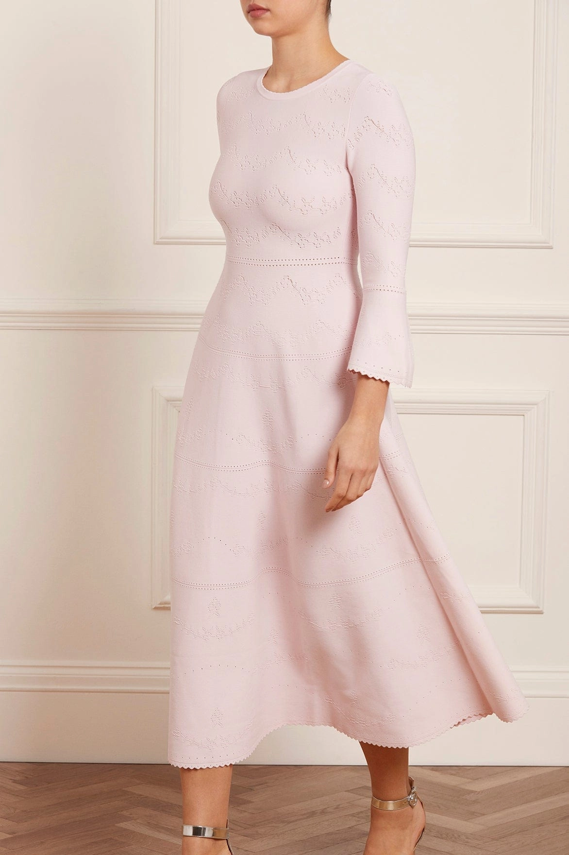 All Fit Pretty Pointelle Knit Ankle Gown