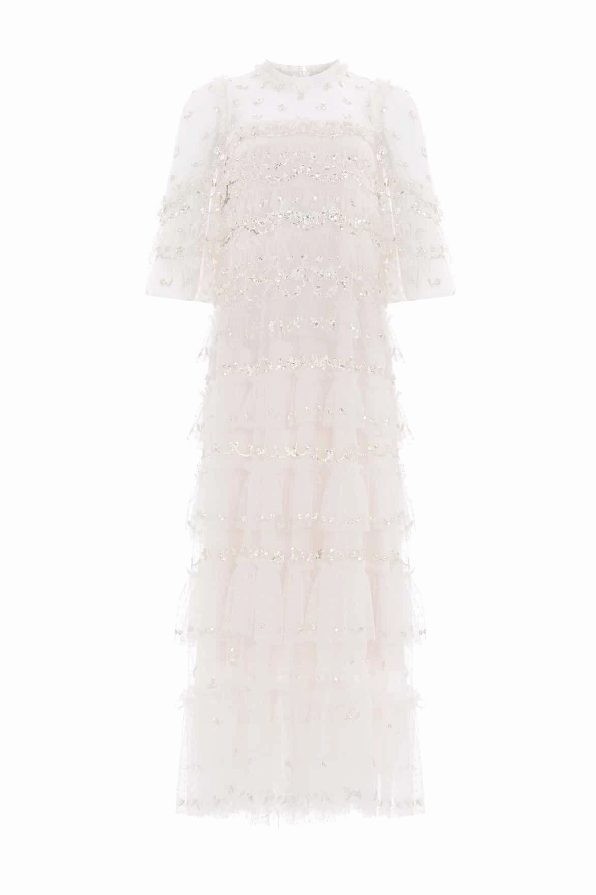 Emily Lace Ankle Gown Date Vibe Soft Movement