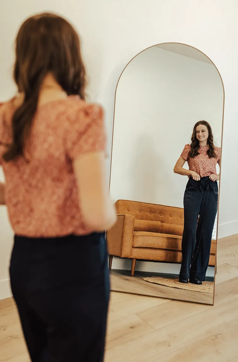 Emma High Waist Pants Two Navy AbrasionGuardTape