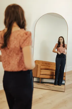 Emma High Waist Pants Two Navy AbrasionGuardTape