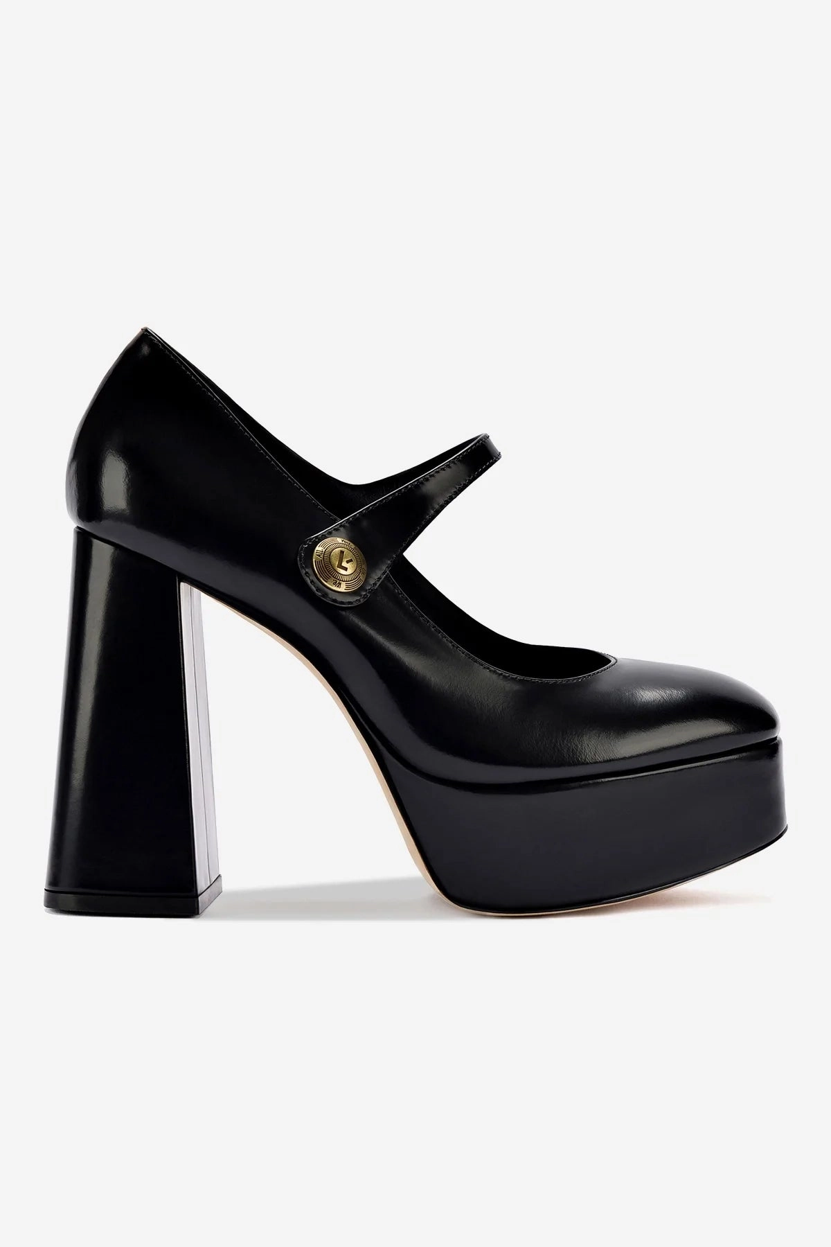 Emma Pump In Black Leather Daily Essential