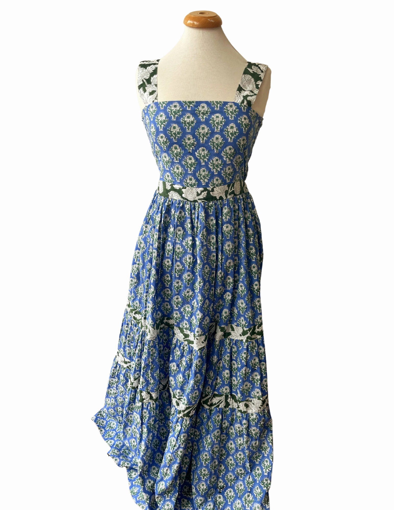 Notting Hill Maxi Dress Garden by the Sea Layered Comfort Street Mood