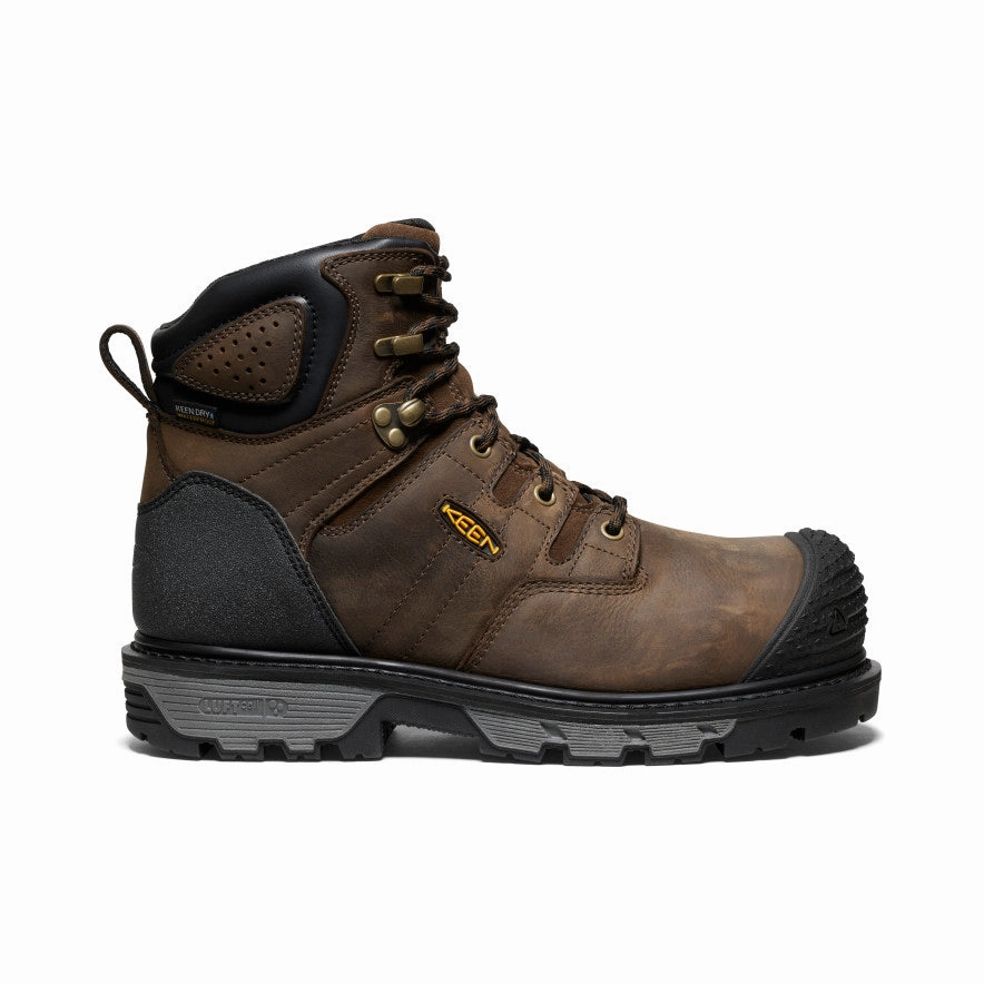 Ice Road Men's CSA Camden 6" Waterproof Boot (Carbon Toe)  |  Dark Earth/Black