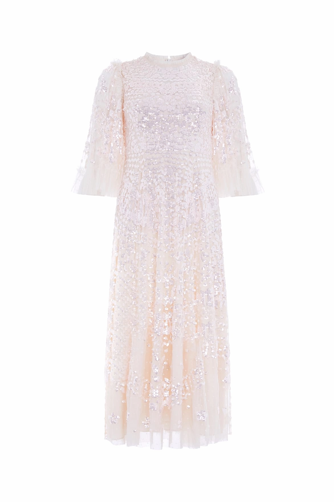 Anais Sequin Ballerina Dress Pleat Breeze