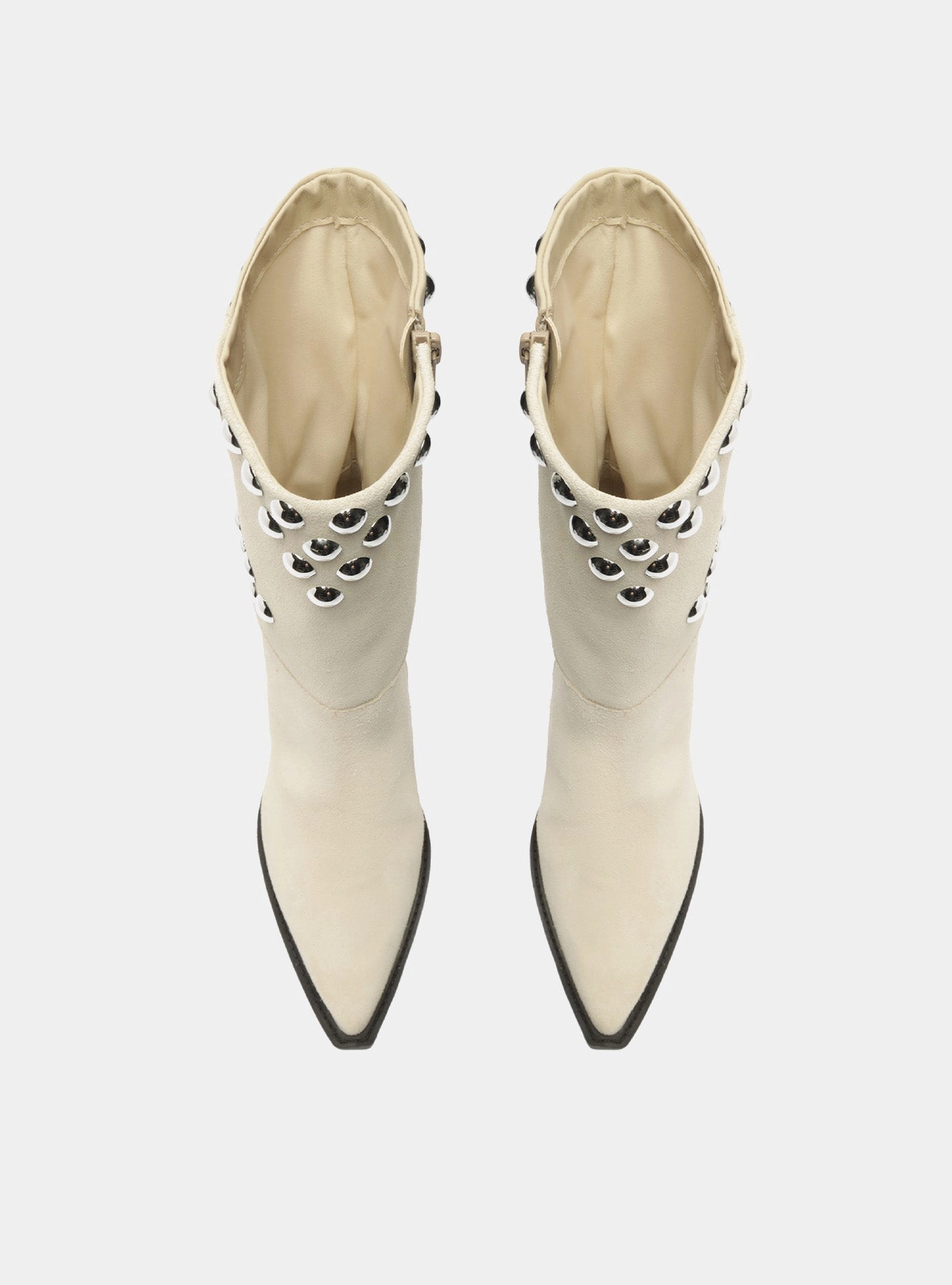 Everly Leather  Block Boot Crisp Look Traction Enhanced Base