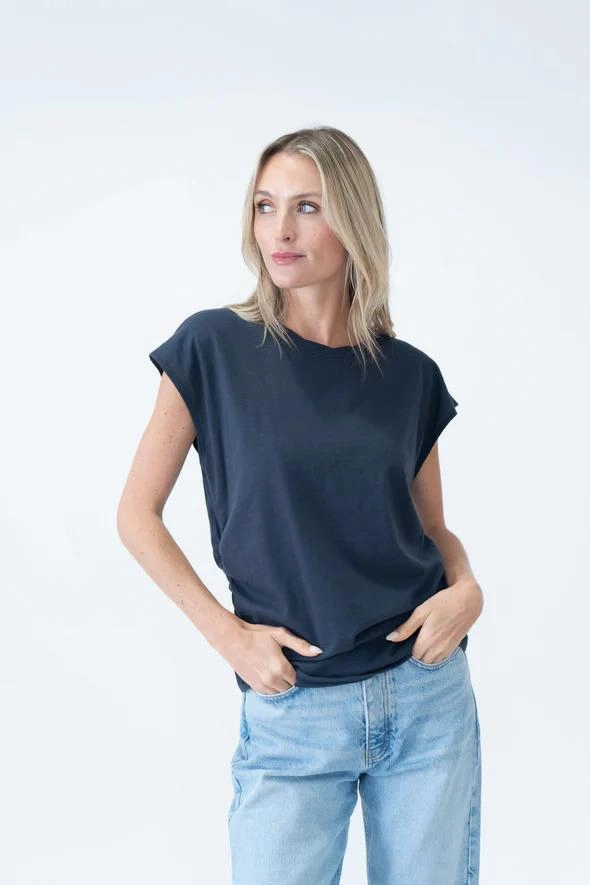OdorControl Technology Six Fifty Allison Twist Neck Top