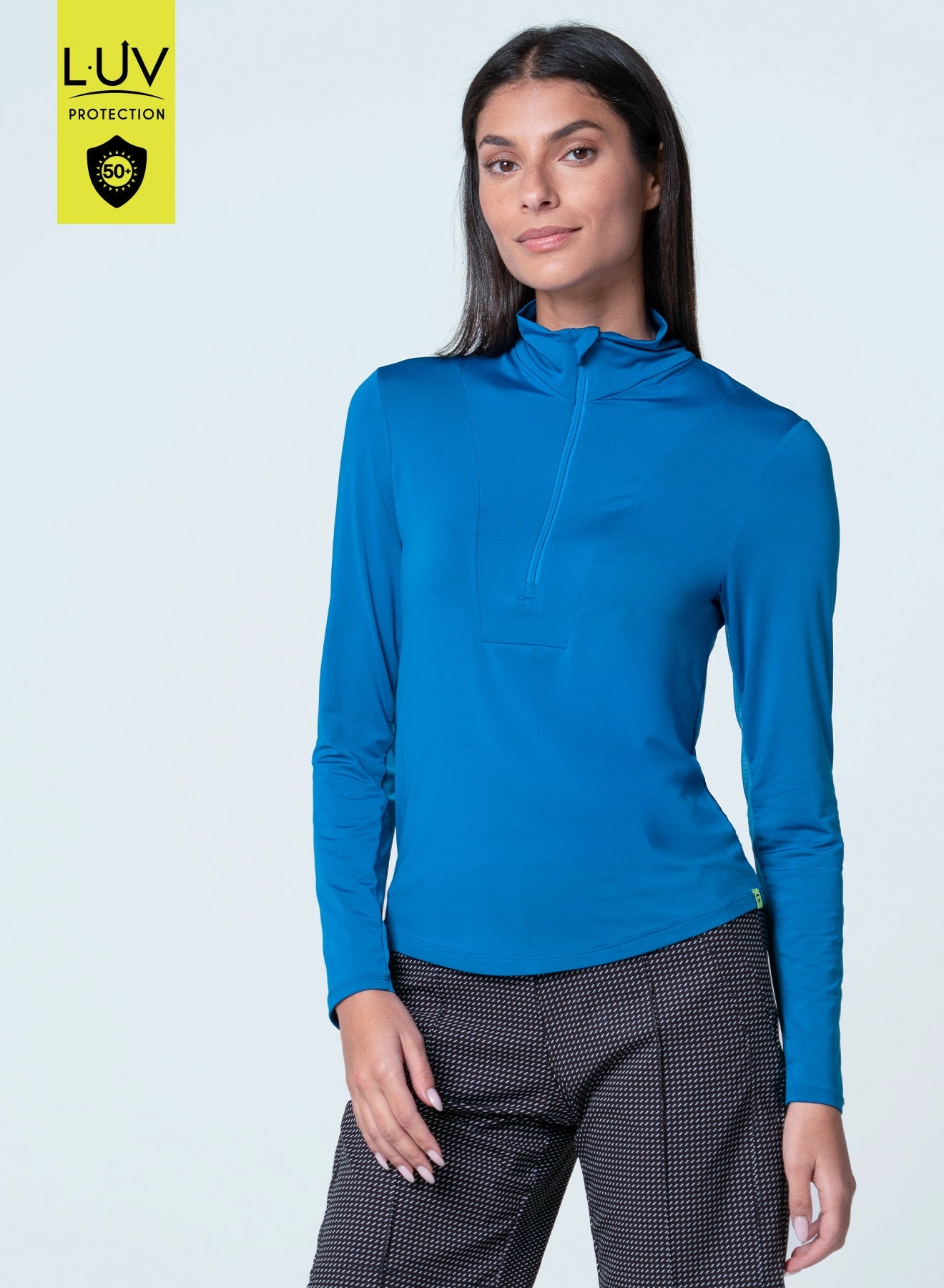 QuickRelease Closure Eco Dye Process Free Play Zip Long Sleeve