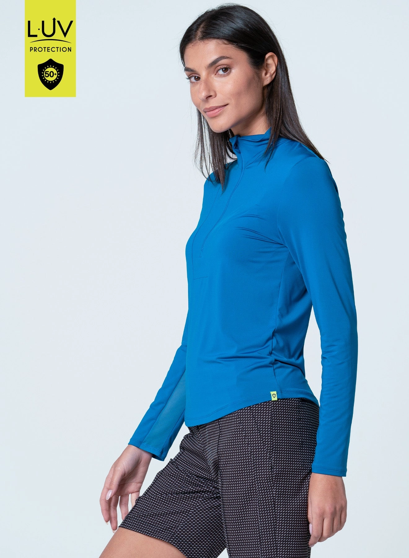 ErgonomicShape Sustainable Production Methods Free Play Zip Long Sleeve