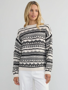 HypoallergenicFabric FAIRISLE PULLOVER