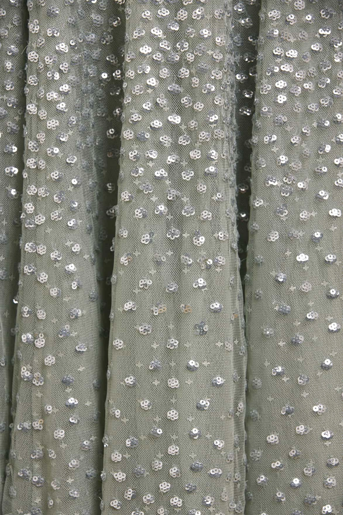 Scatter Dot Cape Sleeve Ankle Gown Subtle Comfort Bloom Zone