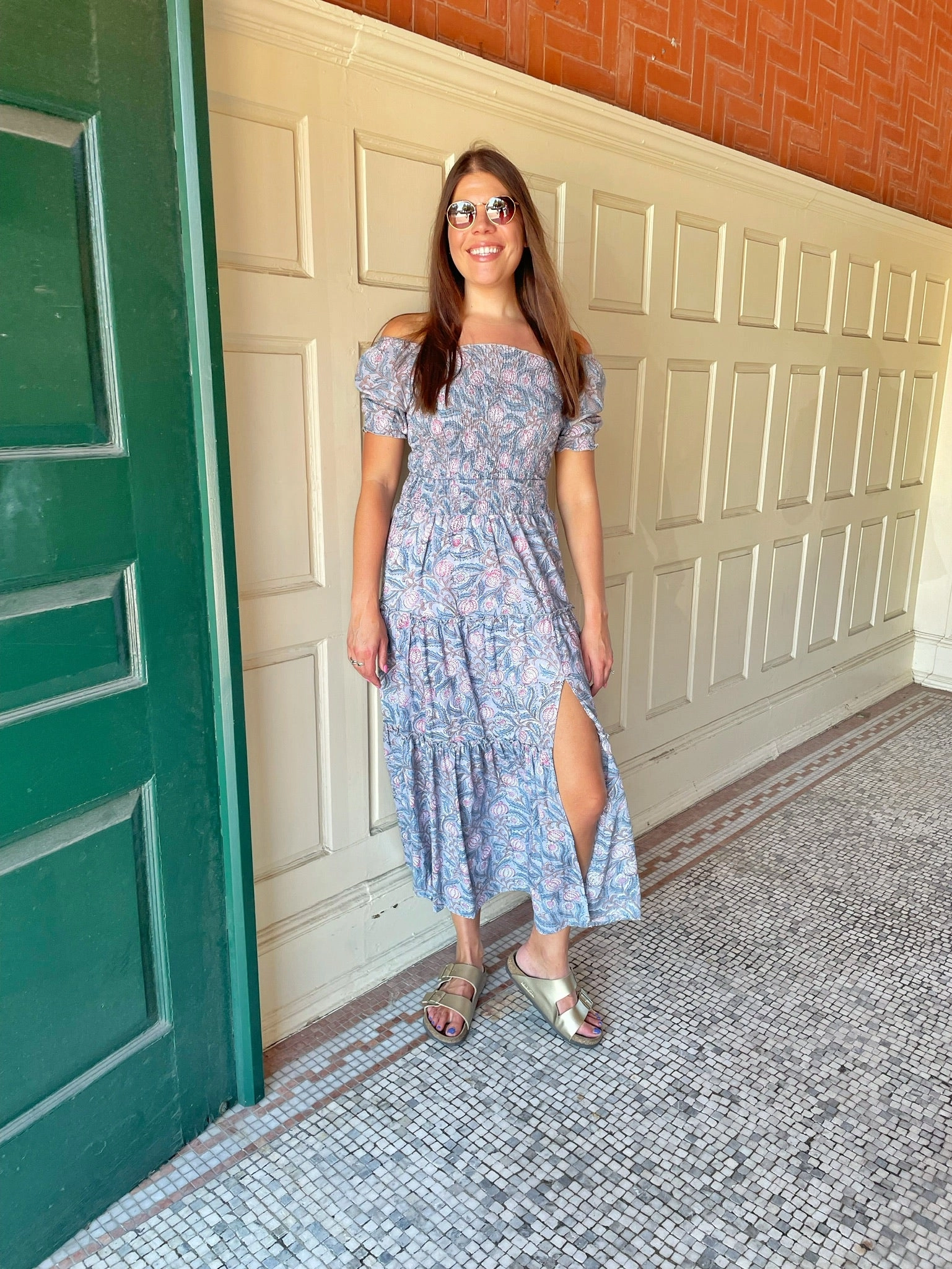 Chill Look Skye Maxi Skirt Pommegranate Promenade