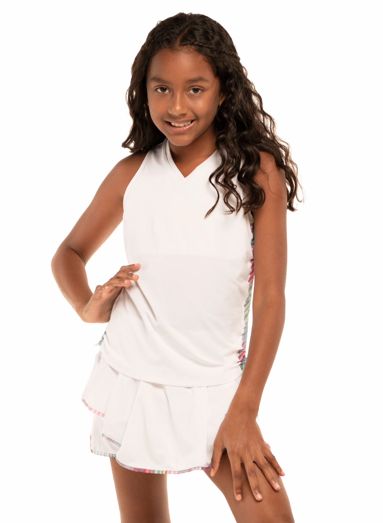 Have No Sheer Ruche Tank Hypoallergenic fabric Breathable Design