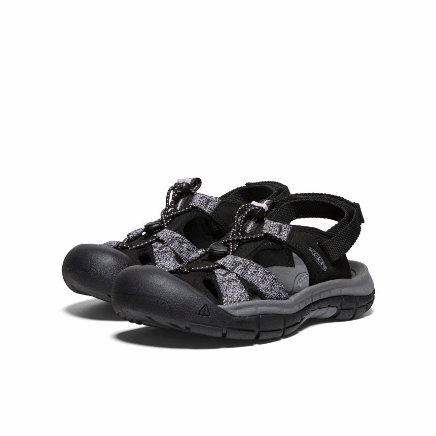 Women's Ravine H2 Sandal  |  Black/Dawn Pink skin friendly