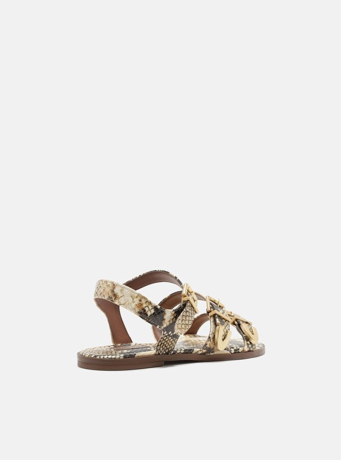 Paige Flat Sandal Sporty Outdoor Footwear Quick Slip