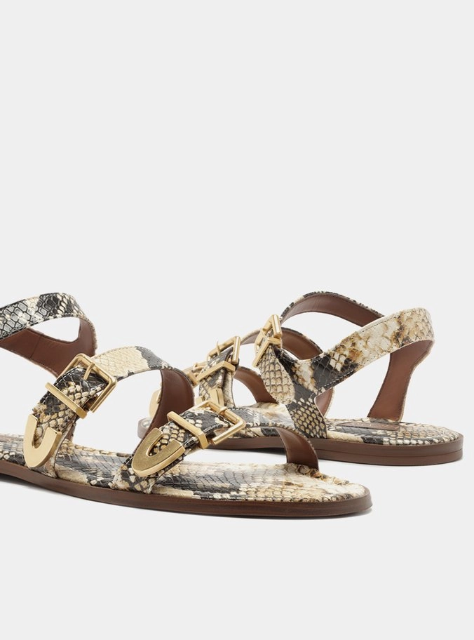 Sleek Feel Paige Flat Sandal