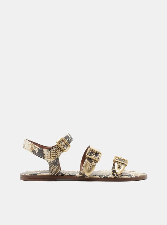 Paige Flat Sandal Chic Motion Step Free