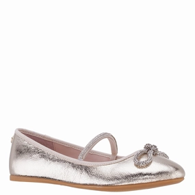 KENDALLA-PLATINO Comfortable Walk Hand Stitched Detailing