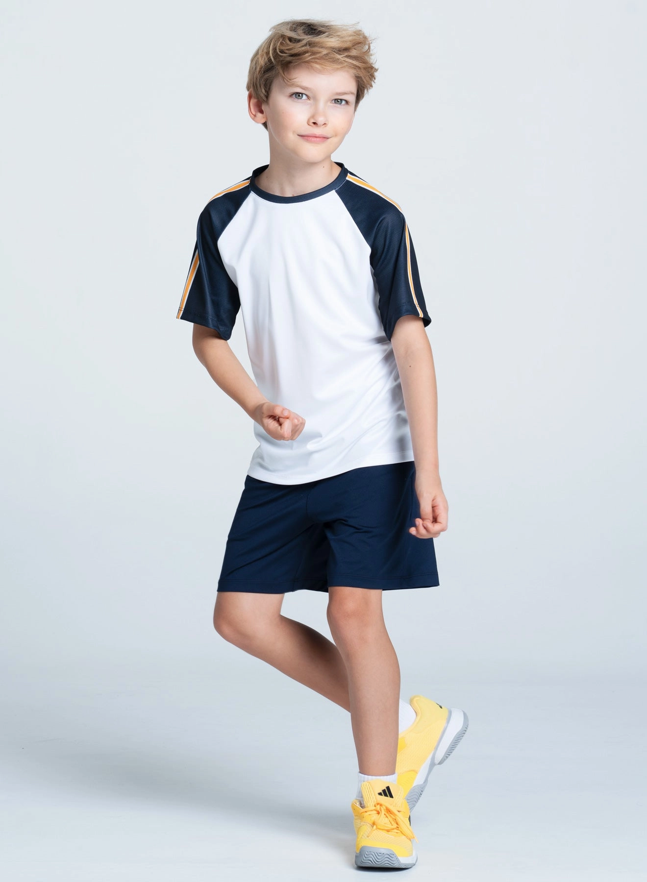 All Season Wear Fabric Fast Pace Raglan Short Sleeve