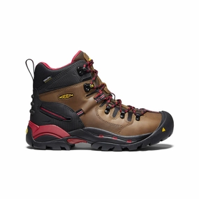 Men's Pittsburgh 6" Waterproof Boot (Steel Toe)  |  Bison Silver Glow
