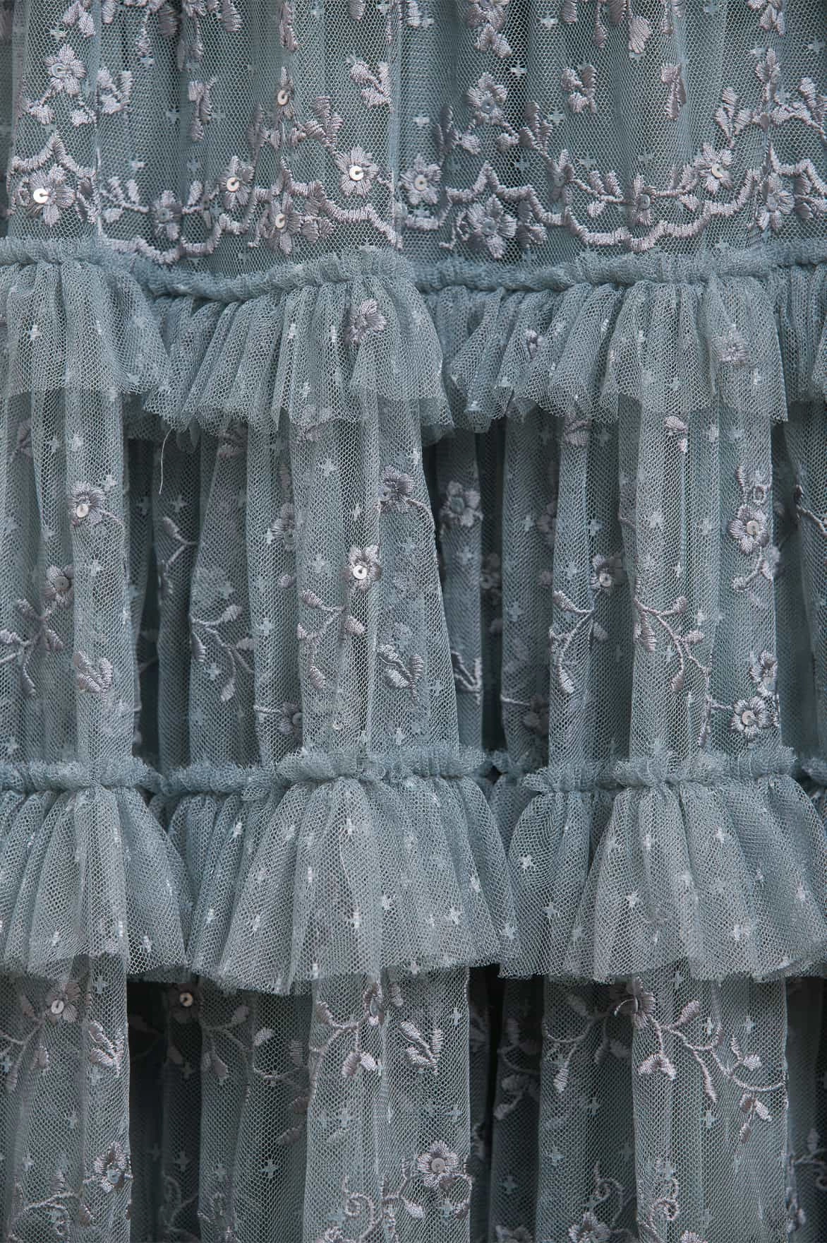 Blossom Lace Ankle Gown Chic and Cozy Wear