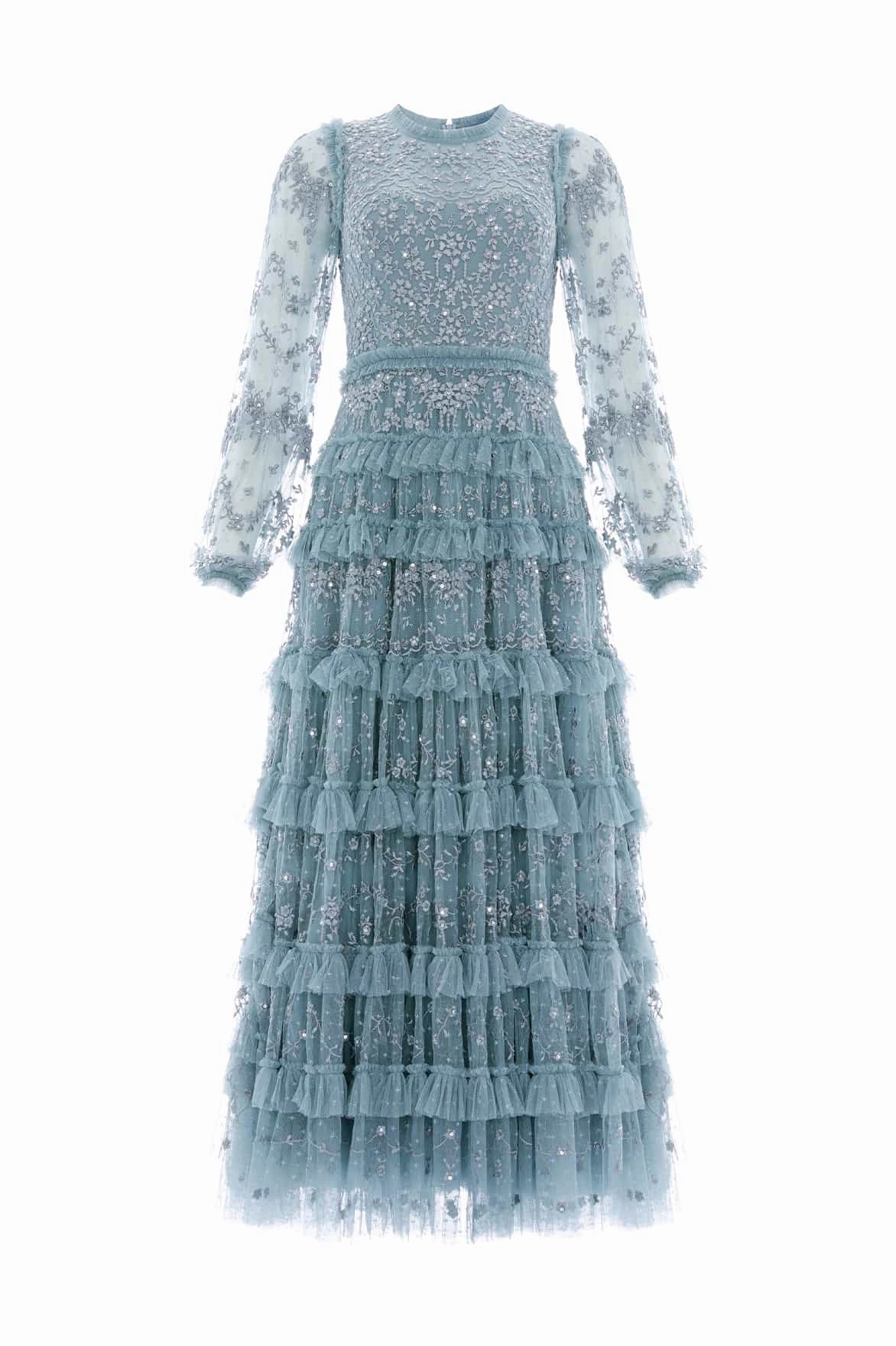 Blossom Lace Ankle Gown Modern Staple