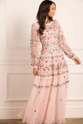 Ribbon Bouquet Gown Cozy and Comfortable Art-Gallery