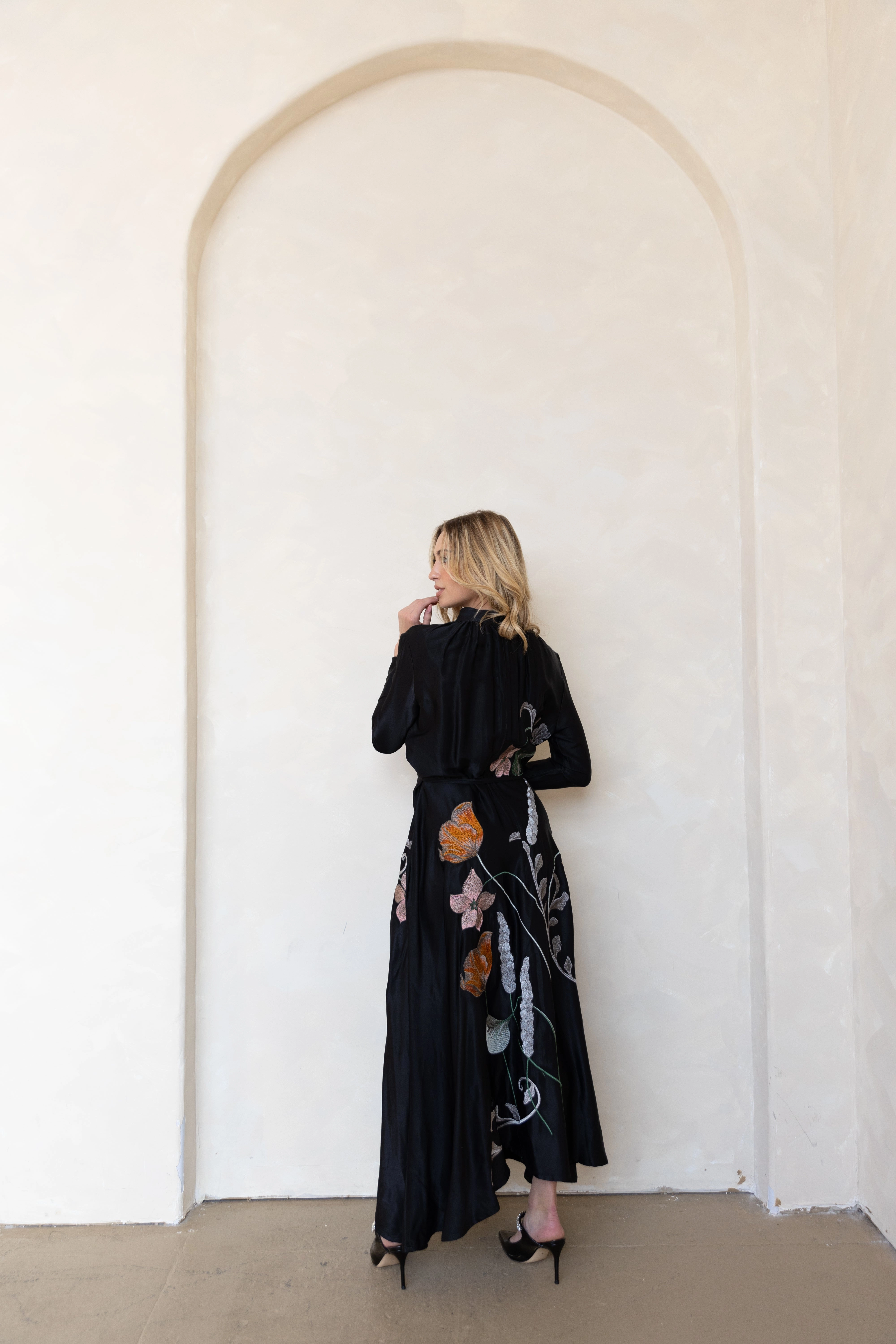 Romano Satin Maxi Casual Fit Easy Style