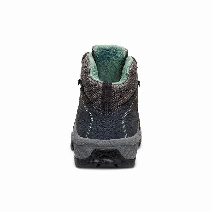 Non Slip Synthetic Women's Skokie Waterproof Work Boot (Carbon Toe)  |  Magnet/Black