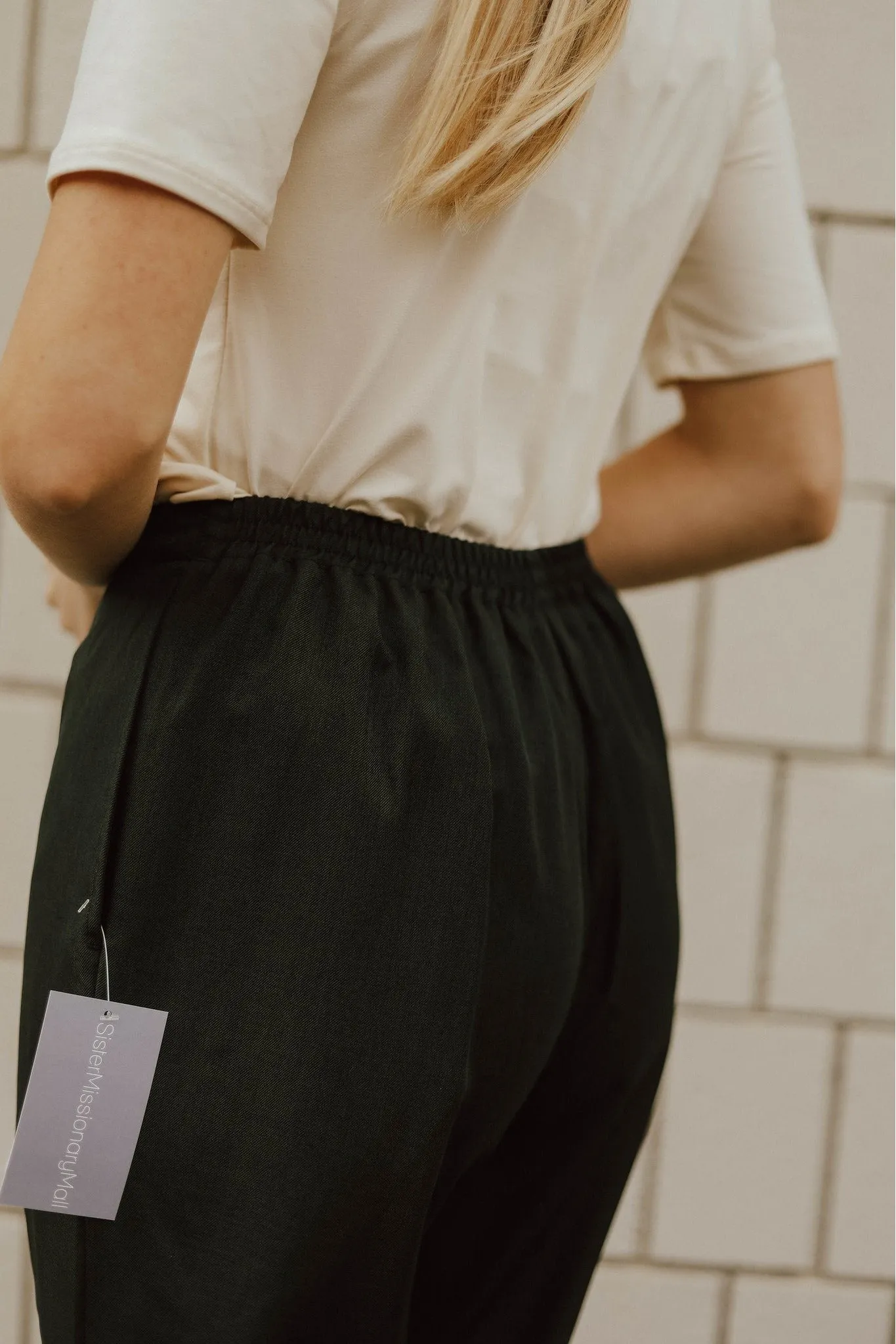 Ladies Premier Pull-On Pant Black WaterRepellent