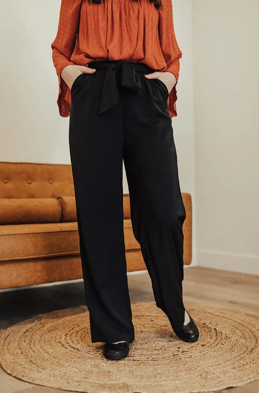 Layer Fit Emma High Waist Pants Two Black