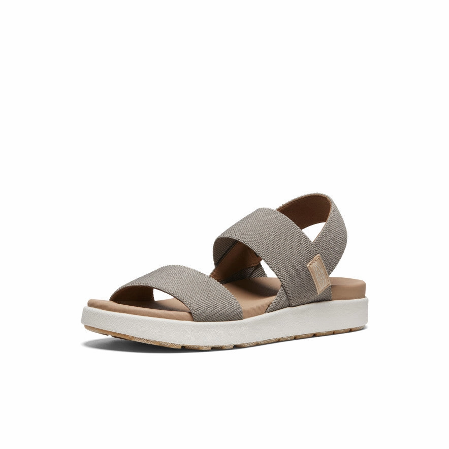Women's Elle Backstrap Sandal  |  Brindle/Birch Impact Diffusing Smooth Surface