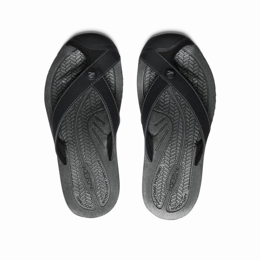 Women's Barbados Flip-Flop  |  Black/Steel Grey Airy Fit Quick Step Comfort