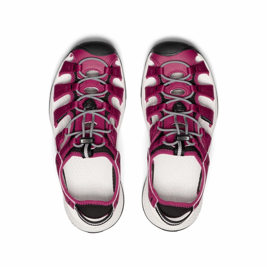 Women's Astoria West Sandal  |  Beaujolais/Star White Durable Rubber Urban Go