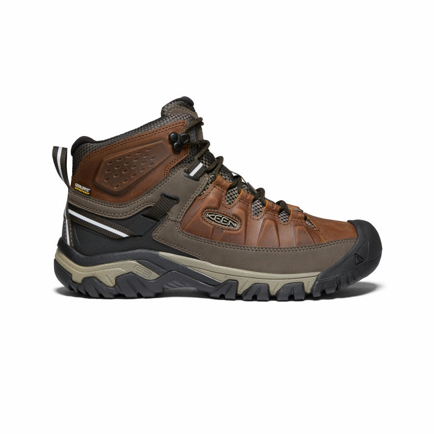 Resistant to wear Men's Targhee III Waterproof Mid  |  Chestnut/Mulch
