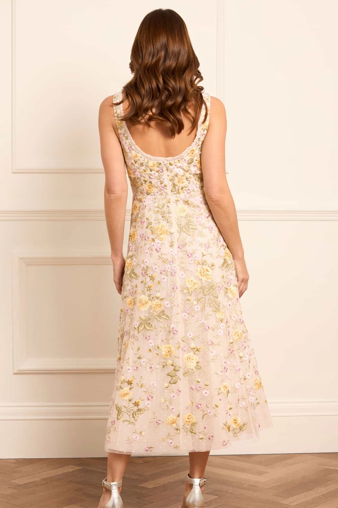 Skin Glow Urban Edge Florine Scoop Neck Ballerina Dress