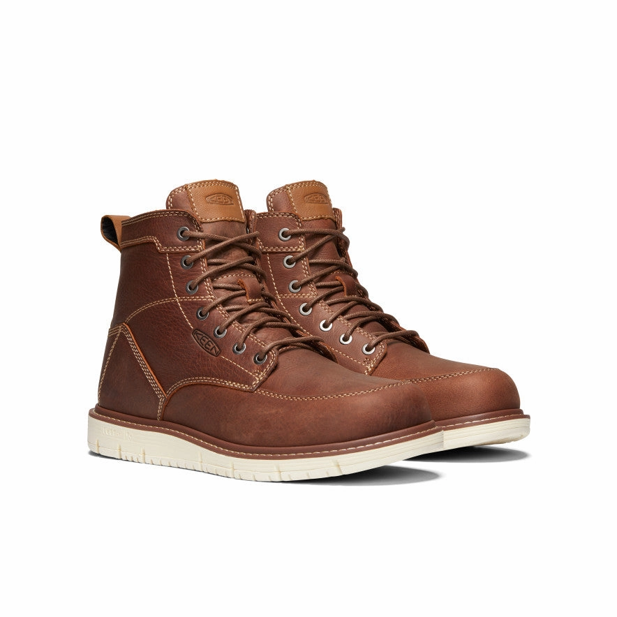 Men's San Jose 6" Boot (Soft Toe)  |  Gingerbread/Off White Reinforced Form Nature Lover