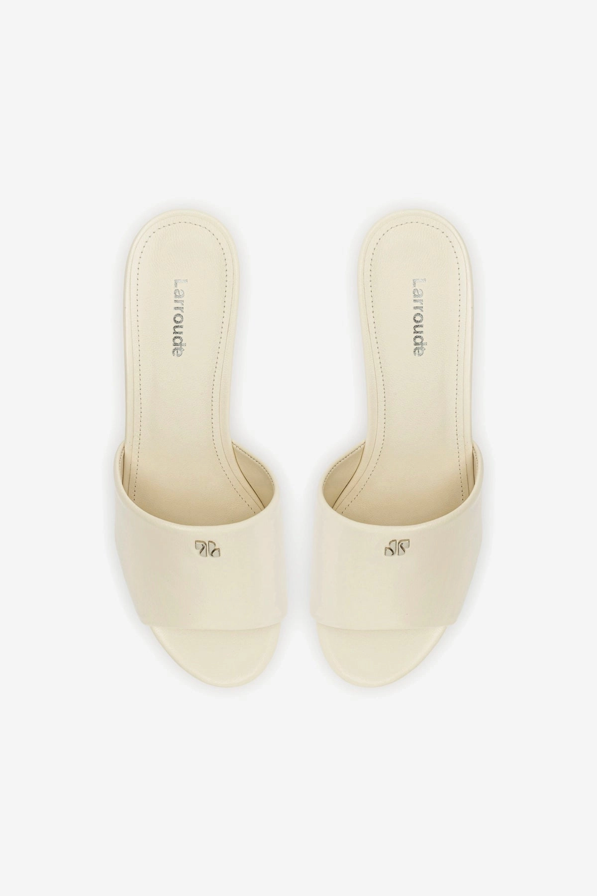 Balance Core Miso Platform Mule In Ivory Leather