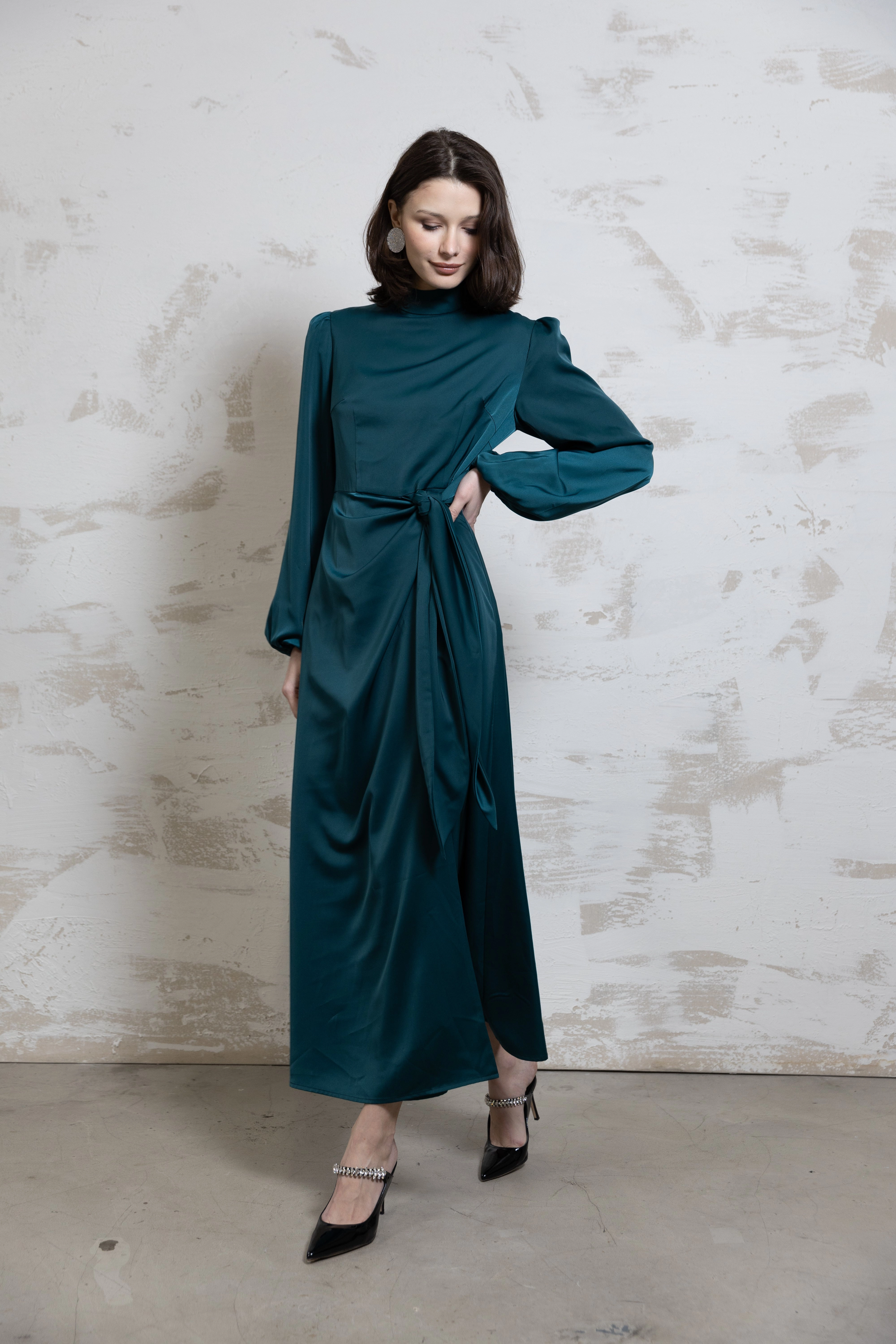 Soft Tone Fabianna Maxi Teal