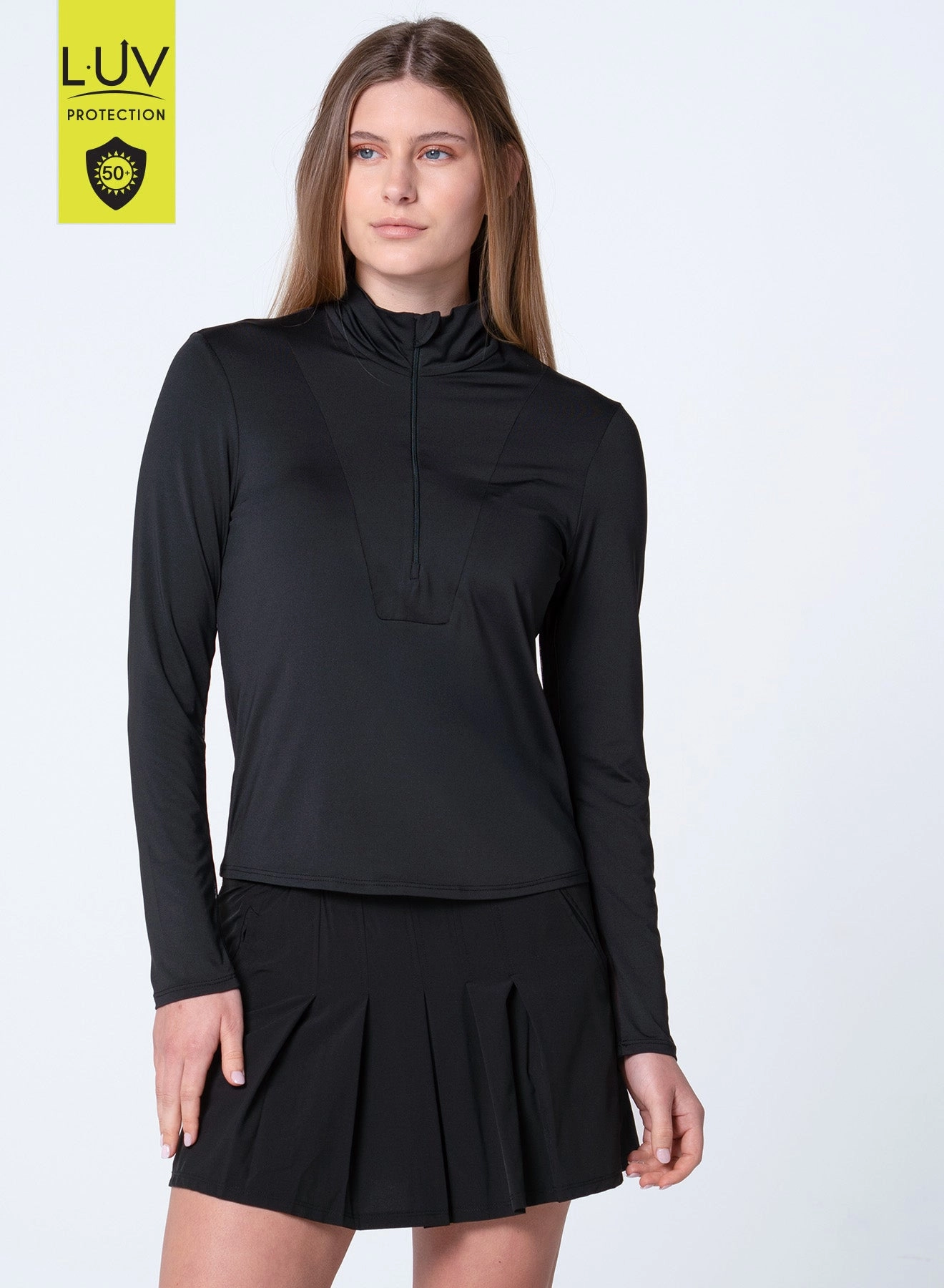 Free Play Zip Long Sleeve Brushed Inner Layer UltraLightweight