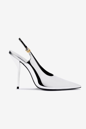 Larroud x Altuzarra Pump In Silver Specchio Energy Boost