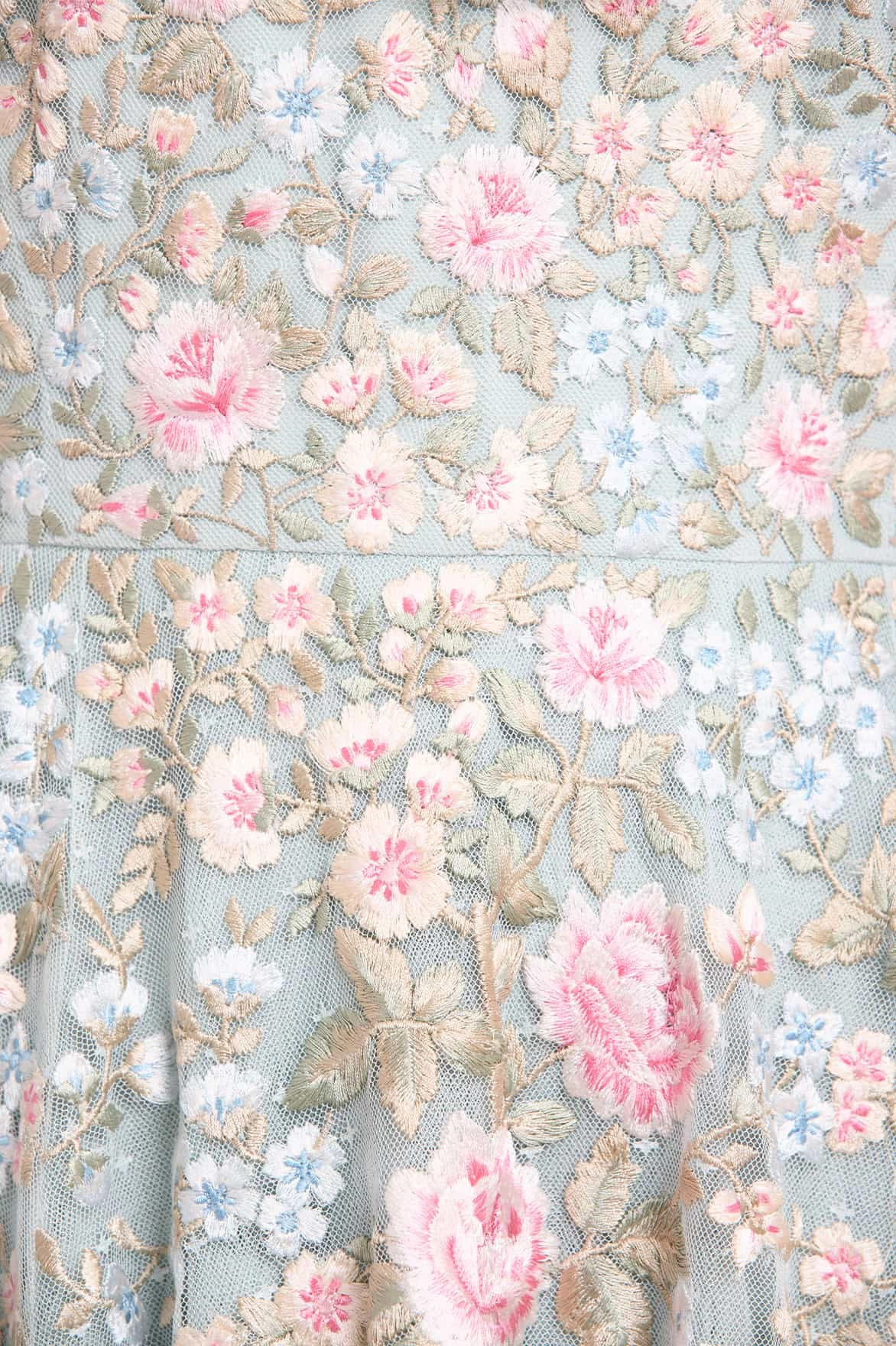 Classic Flow Antoinettes Floral Off-Shoulder Ballerina Dress