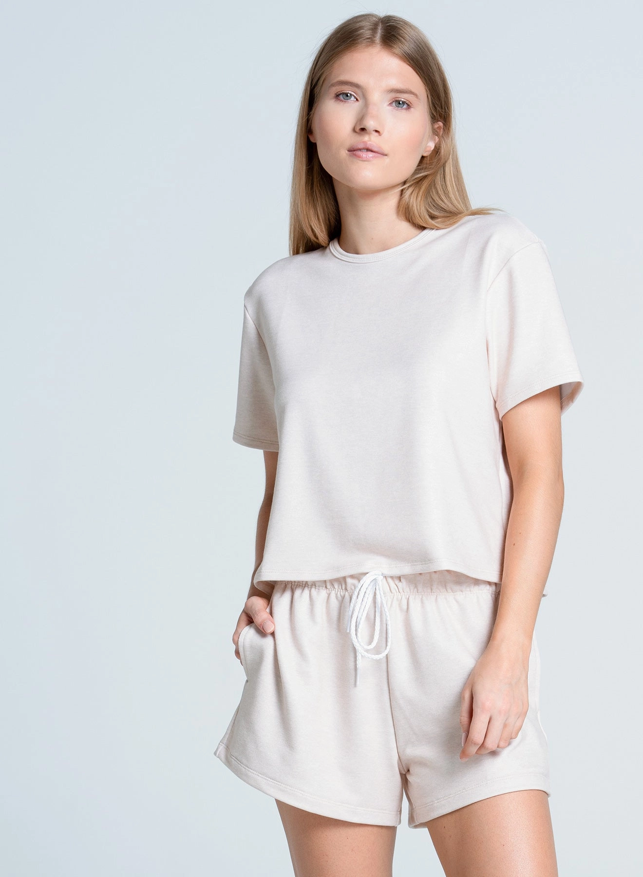 Renew Heather Short Sleeve LayeredCuff