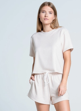 Renew Heather Short Sleeve LayeredCuff