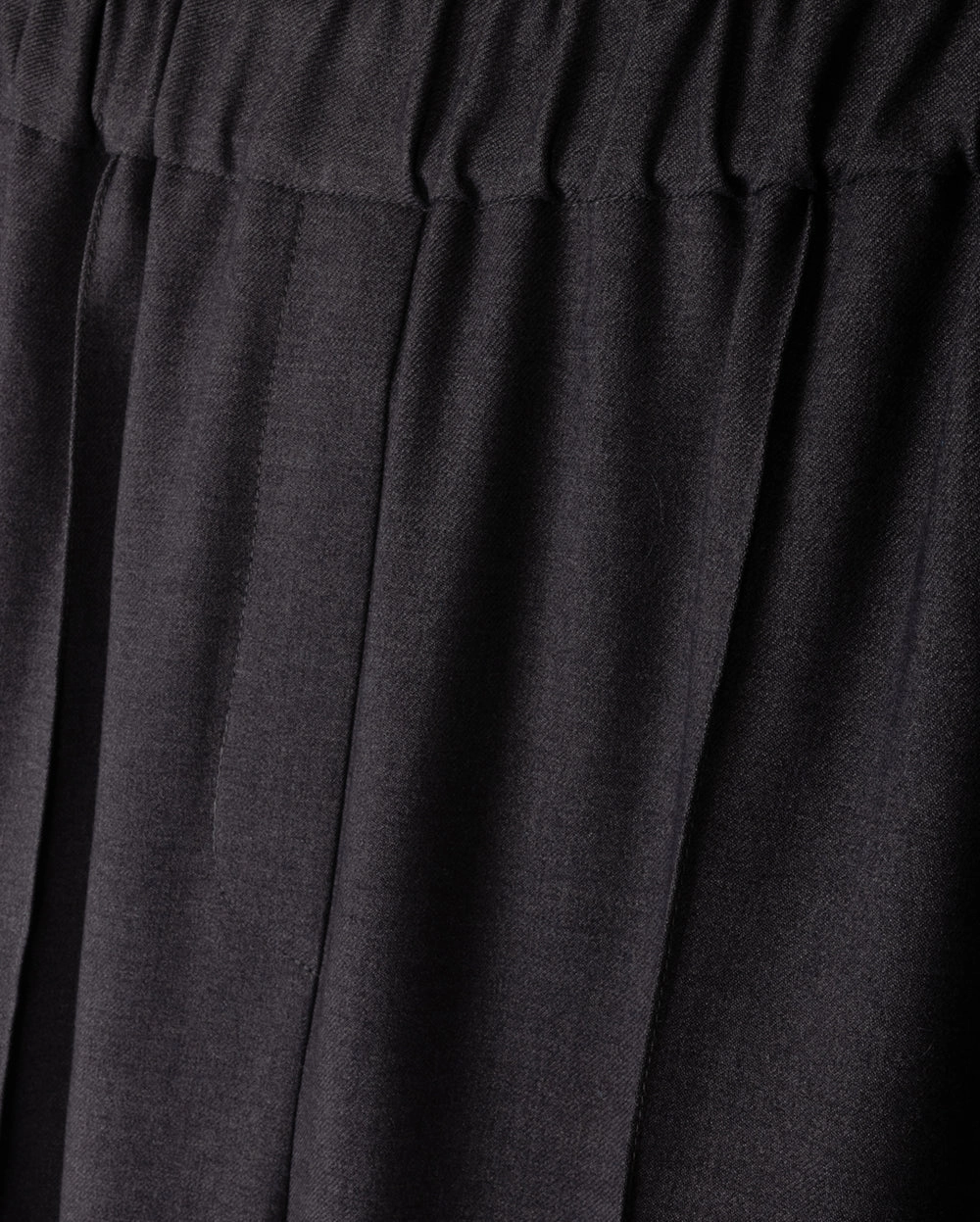 Smooth Texture Street Look Georgette Grey Adelaide Skirt W-23188