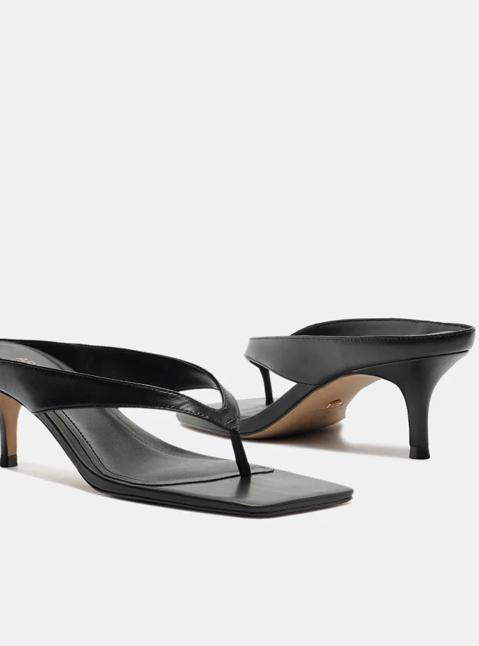 Gia Leather Stiletto Sandal Breathable Outdoor Wear