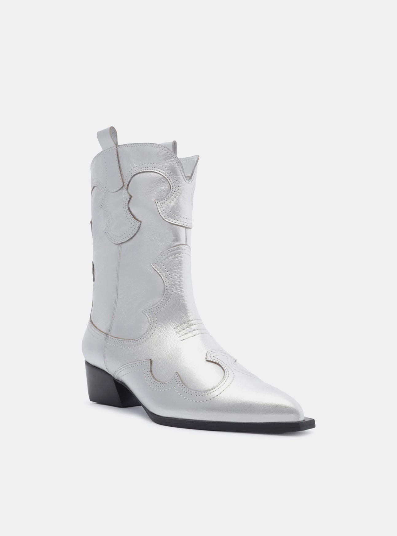 Comfortable Arch Giovanna Leather Block Boot